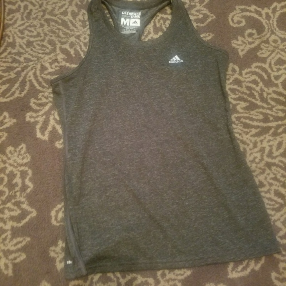 Gray Adidas Tank Top